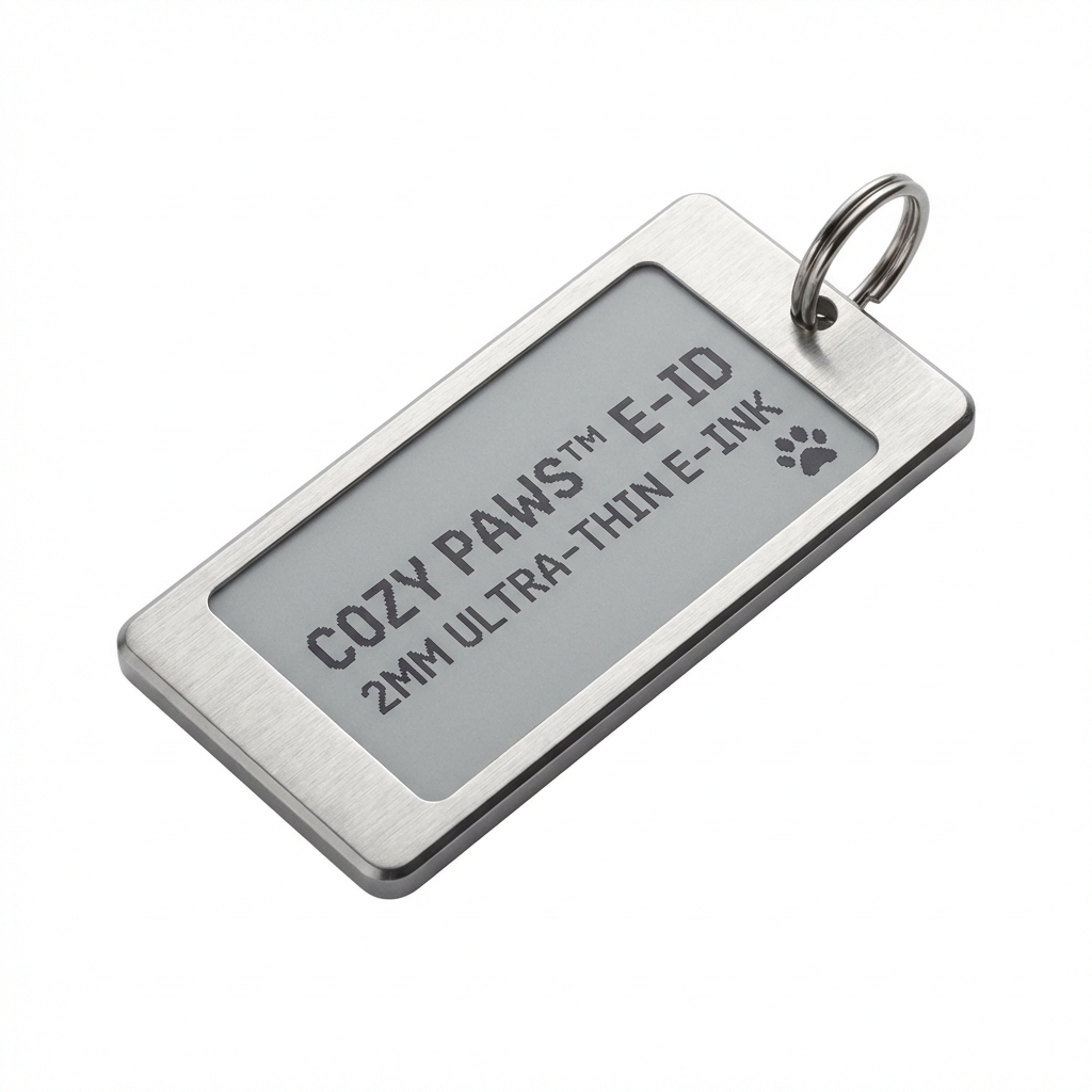 Cozy Paws™ Zen-Pebble: Ultrasonic Calming Tech Pendant