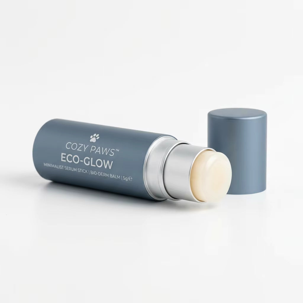 Cozy Paws™ Eco-Glow | Refillable Bio-Serum Paw Stick — Instant Relief for Cracked Paws, Hands-Free Application & 100% Non-Toxic Bio-Formula