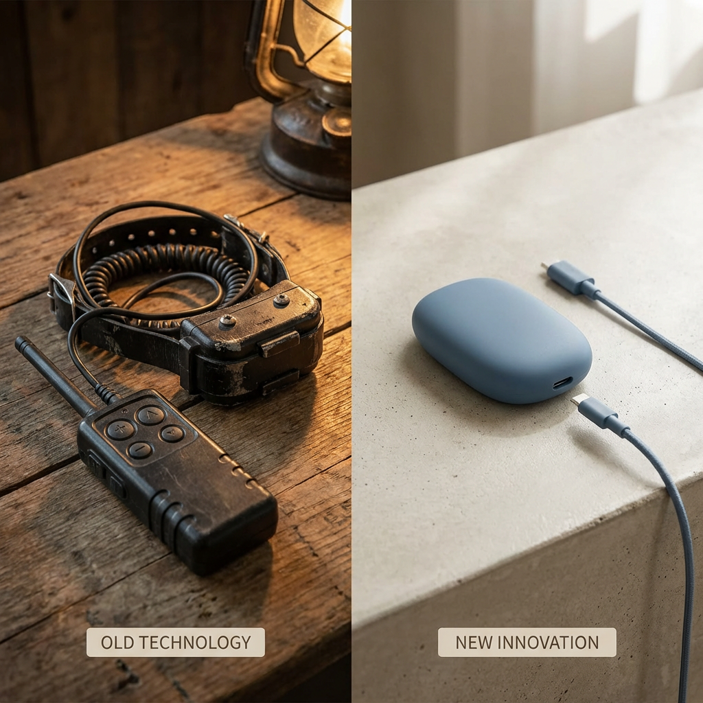 Cozy Paws™ Zen-Pebble | 2026 AI-Ultrasonic Calming Pendant — Silent Anxiety Relief, Fireworks & Storm Protection for Anxious Pets