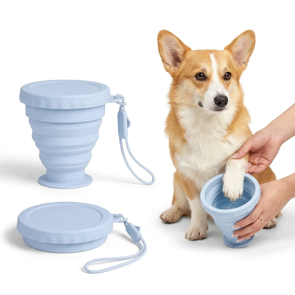 Paw-Guard 2-in-1 Portable Paw Cleaner