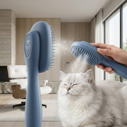 Paw-Guard™ Nano-Steam 3-in-1 Pet Massage Brush - Premium Edition
